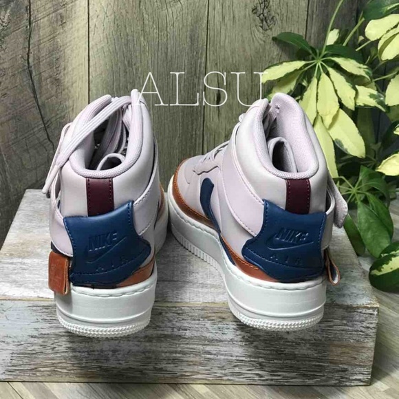 Nike AIr Force 1 Jester HI XX Violet ASH W AUTHENT - Picture 4 of 7